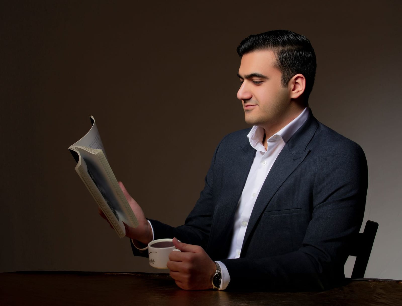 Arvin Ardakani reading