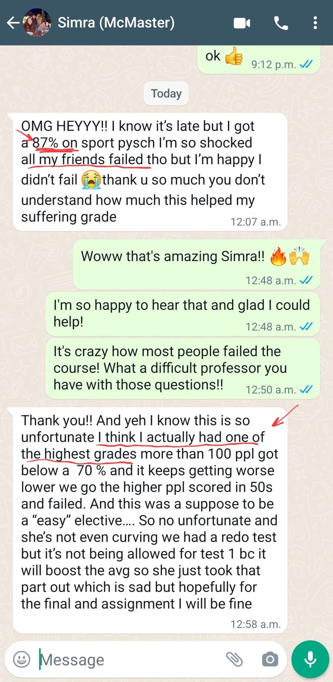 Simra, 87% · class failed